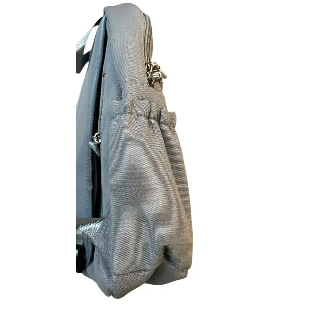 Boys or Girls Shark Backpack Gray & White With Coin Bag New